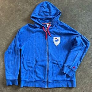 Le Coq Sportif Zip Up Hoodie